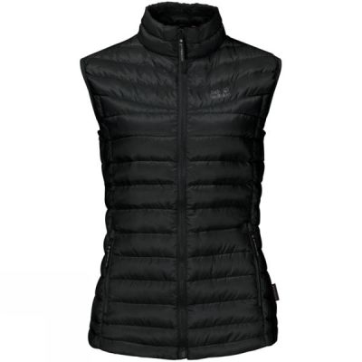 Jack Wolfskin Vista - Női Mellény - Fekete (Magyarország AGK034752)